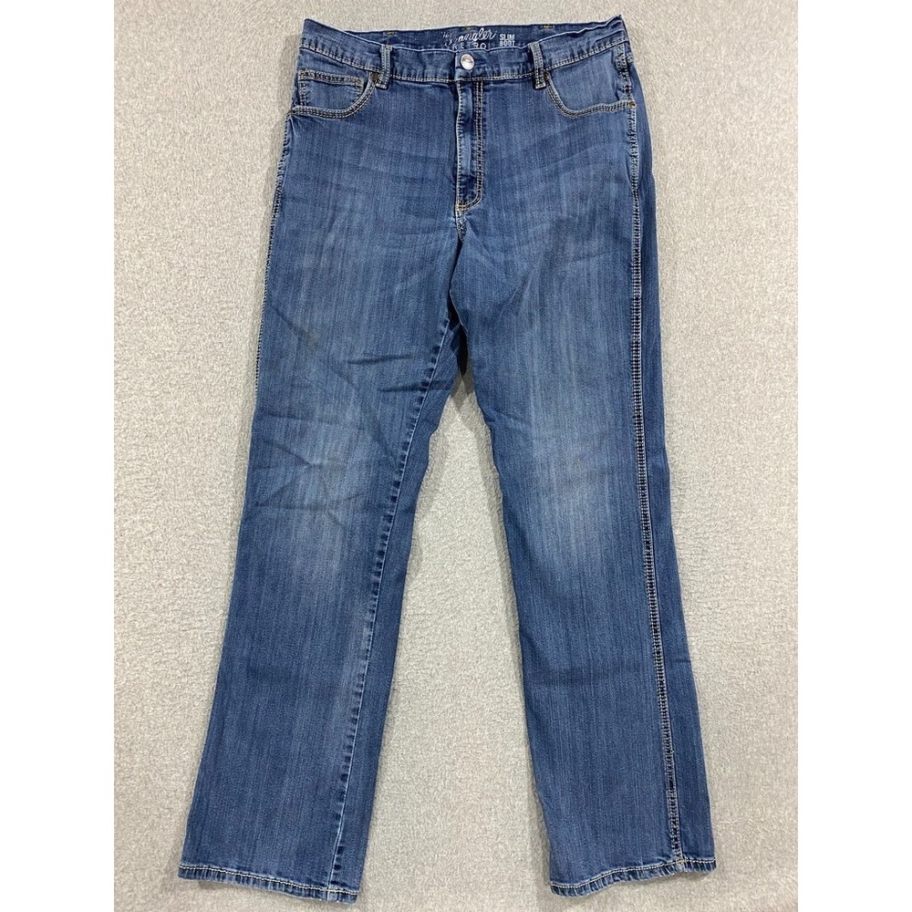 Wrangler Retro Slim Boot Cut Jeans Mens 34x36 (Fits 33x33.5) Medium Wash